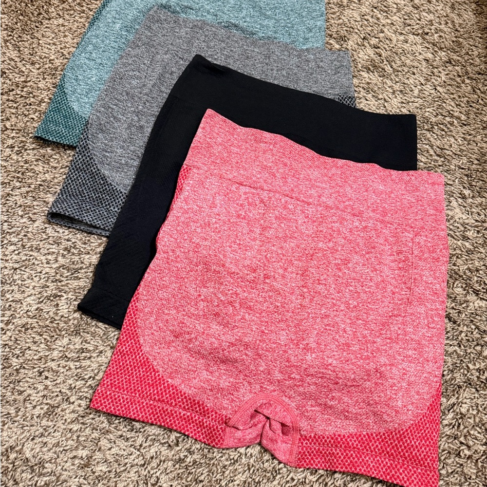Women's Multi-Color Shorts Set